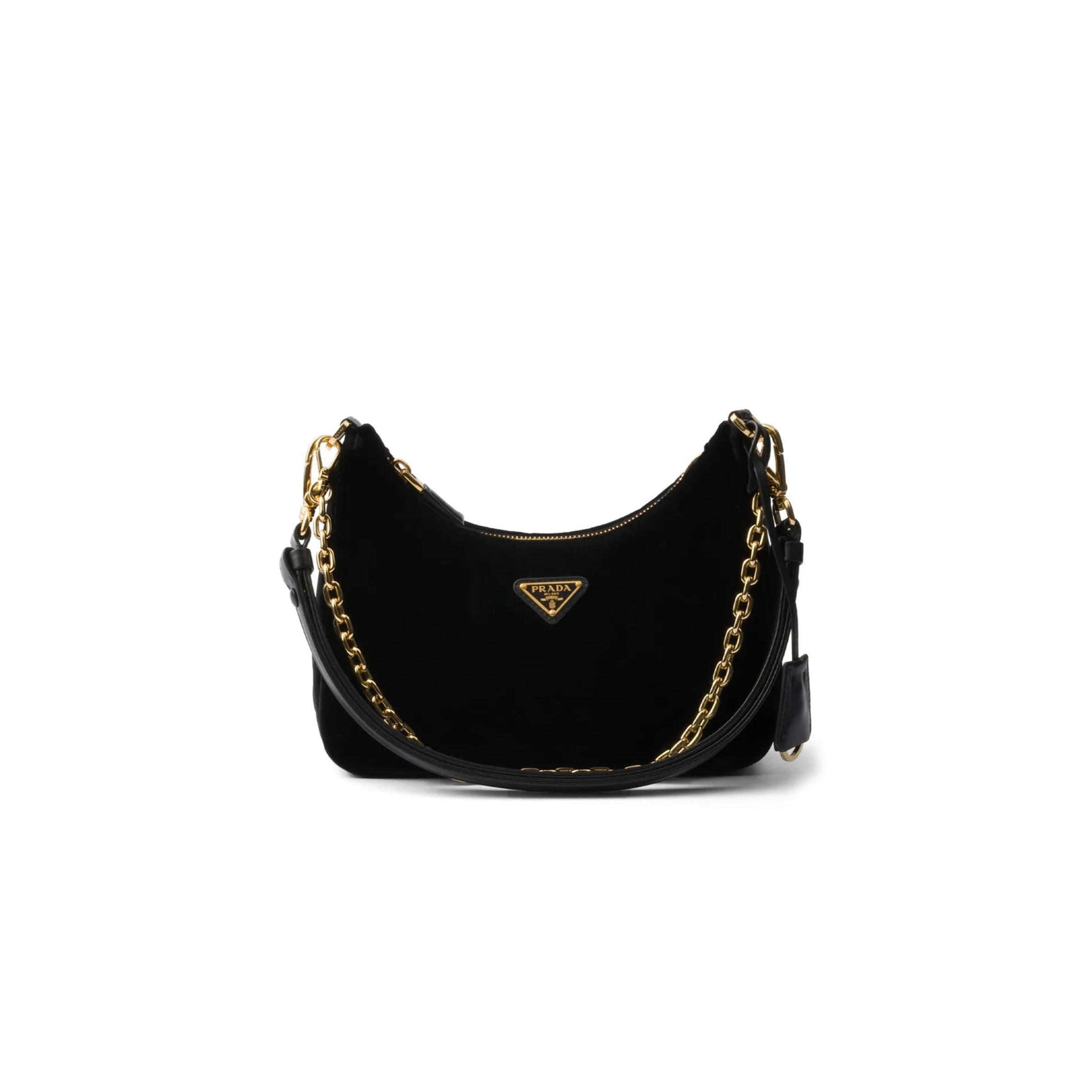 PRADA RE-EDITION MINI SHEARLING BAG 1BC204 (22*18*6cm) 